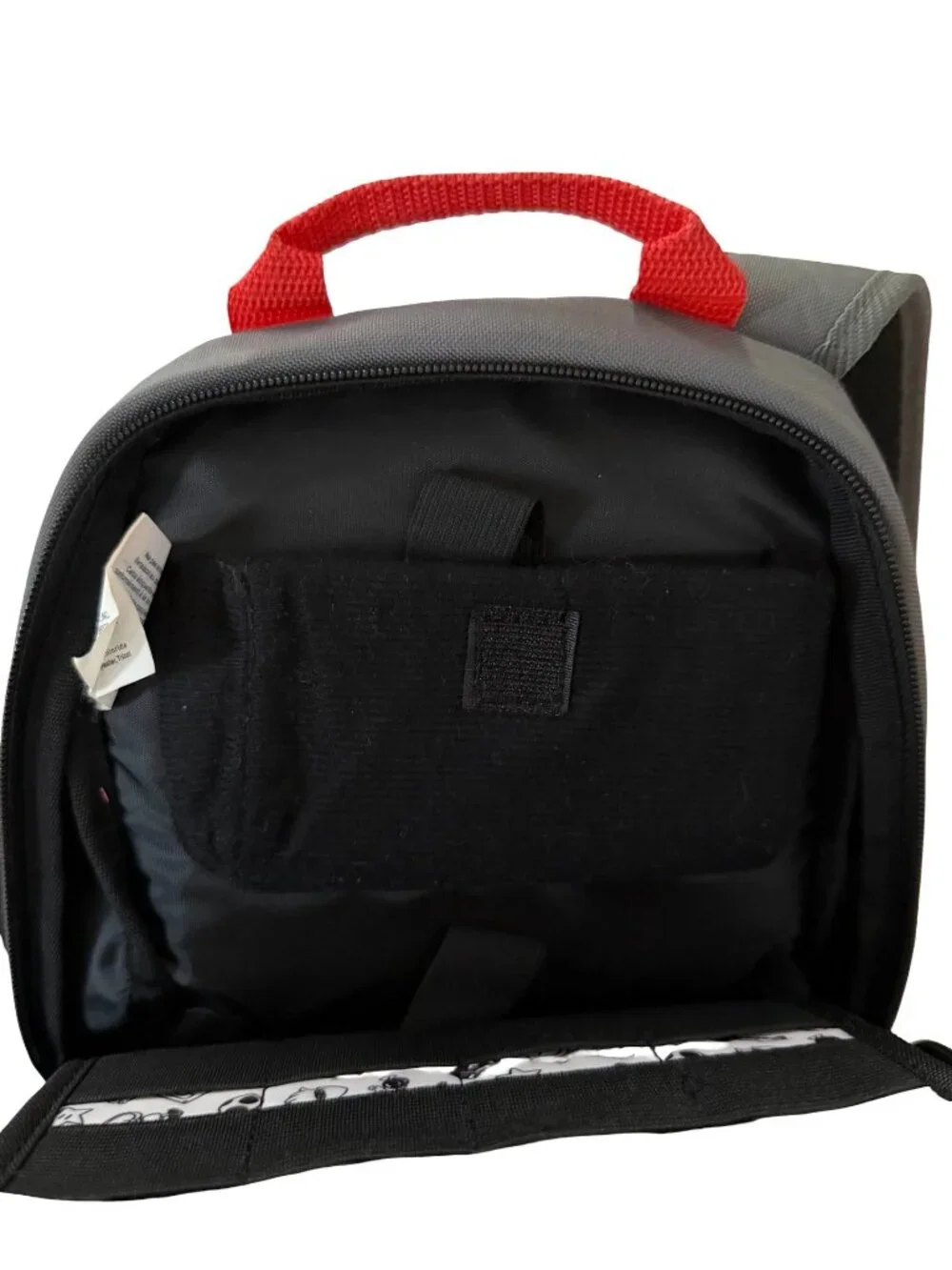 Nintendo DS Super Mario Travel Carry Case Shoulder Bag PowerA Red Gray Mario Org